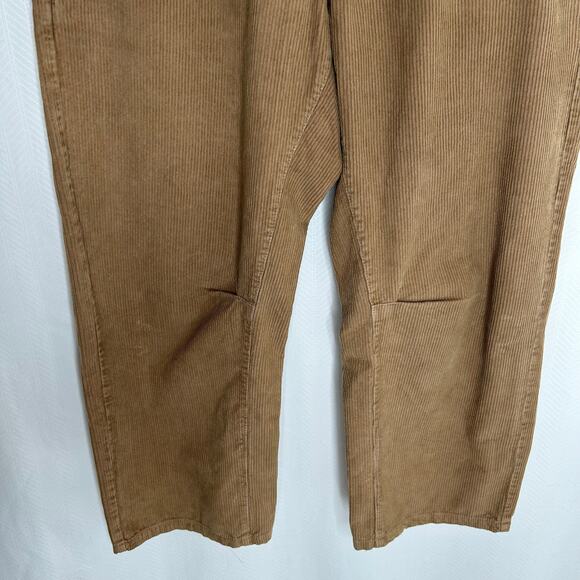 We the Free Osaka barrel corduroy pants tan size 29 ankle - Picture 3 of 9